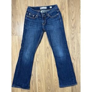 BKE Buckle Culture Women's Jeans Size 28 Boot Cut Low Rise (Hemmed)